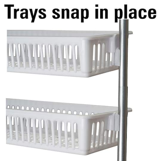 Household Essentials Over the Door Storage Rack